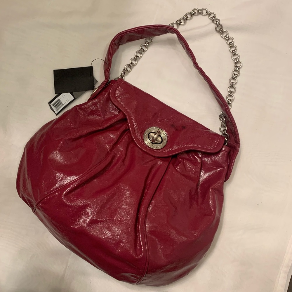 Marc Jacobs kiss turn lock Patent Leather Bag NWT